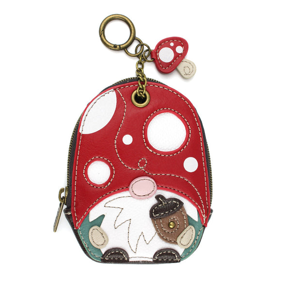 Mini Coin Purse Keychain - Gnome