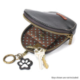 Mini Coin Purse Keychain - Pawprint