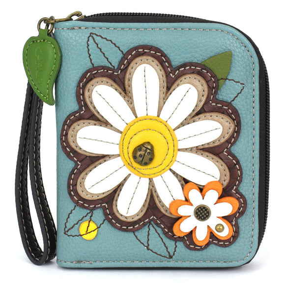 Zip Around Wallet - Daisy