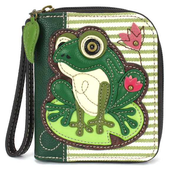 Zip Around Wallet - Lily Frog