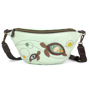 Fanny Pack / Crossbody sling bag - Turtles