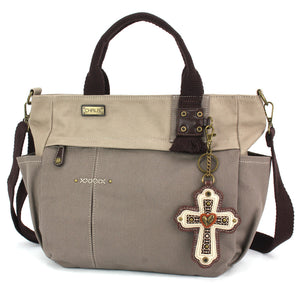 Multi Pocket Tote - Cross