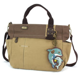 Multi Pocket Tote - Dolphin