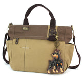 Multi Pocket Tote - Doberman