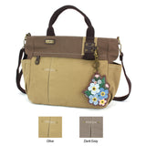 Multi Pocket Tote - Forget Me Not