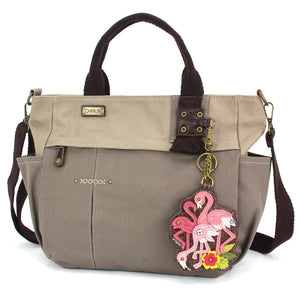Multi Pocket Tote - Flamingo Group