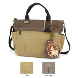 Multi Pocket Tote - Horse Family