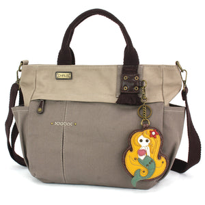 Multi Pocket Tote - Mermaid