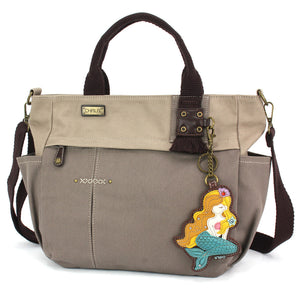 Multi Pocket Tote - Mermaid A