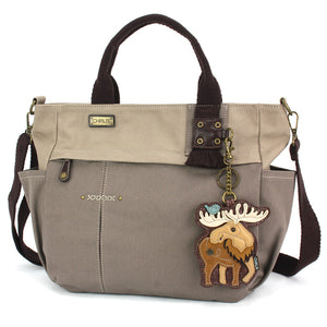 Multi Pocket Tote - Moose