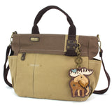 Multi Pocket Tote - Moose