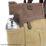Multi Pocket Tote - Mini Keychain Sunflower