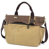 Multi Pocket Tote - Mini Keychain Sunflower