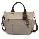 Multi Pocket Tote - Metal Charming Bird
