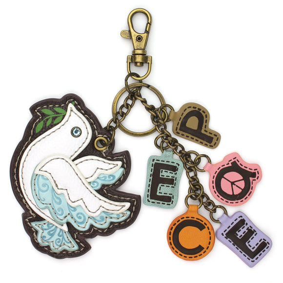 Charming Charms Keychain - Dove+PEACE