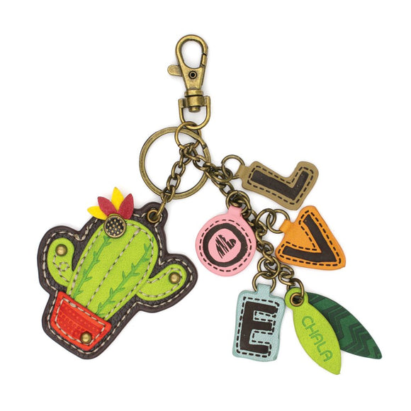 Charming Charms Keychain - Cactus+LOVE