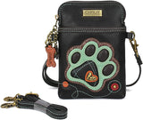 Cell Phone Xbody - CHALA Exclusive Paw Print (Black)