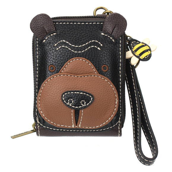 Cute-C - Credit Card Holder / Wallet Wristlet - Bear