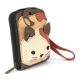 Cute-C - Credit Card Holder / Wallet Wristlet - Cat