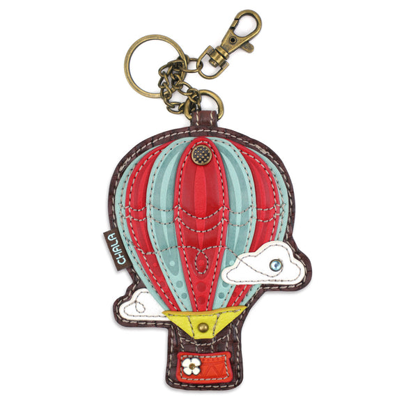 Key Fob/Coin Purse - Hot Air Balloon