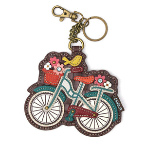 Coin Purse / Key Fob - Bicycle