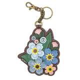 Coin Purse / Key Fob - Forget Me Not