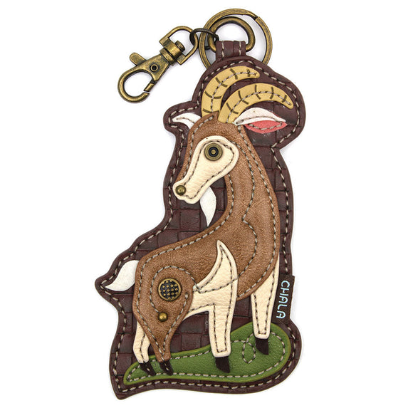 Goat - Key Fob/Coin Purse