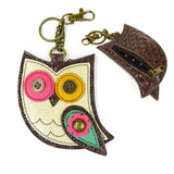 Owl II - Key Fob/Coin Purse