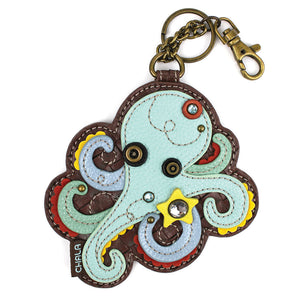 Octopus - Key Fob / Coin Purse