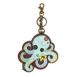 Octopus - Key Fob / Coin Purse