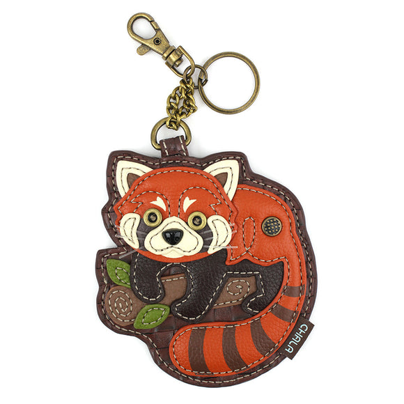 Key Fob/Coin Purse - Red Panda