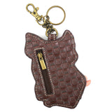 Key Fob/Coin Purse - Spotted Pig - pink