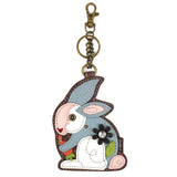 Rabbit- Key Fob / Coin Purse