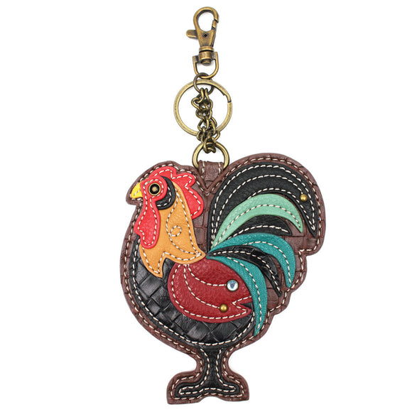 Rooster - Key Fob/Coin Purse