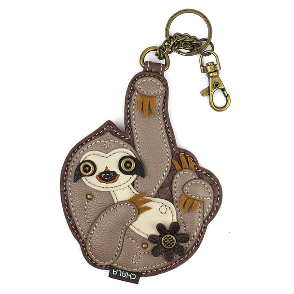 Sloth - Key Fob / Coin Purse