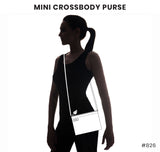 Mini Crossbody - Teal Paw Print