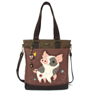 Work Tote - Spotted Pig Pink