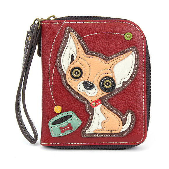 Chihuahua - Zip Around Wallet