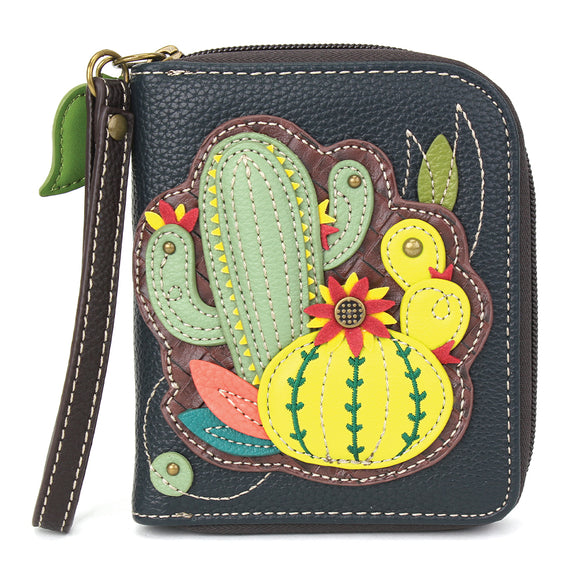 Cactus - Zip Around Wallet