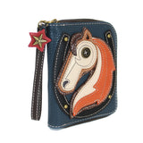 Chala Horse - Zip Around Wallet