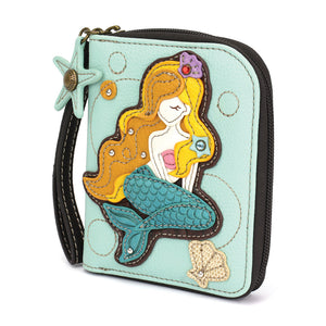 Zip-Around Wallet - Mermaid A