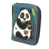 New Panda - Zip Around Wallet