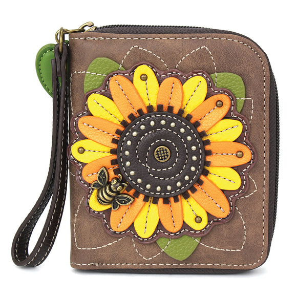 Sunflower - Zip Around Wallet
