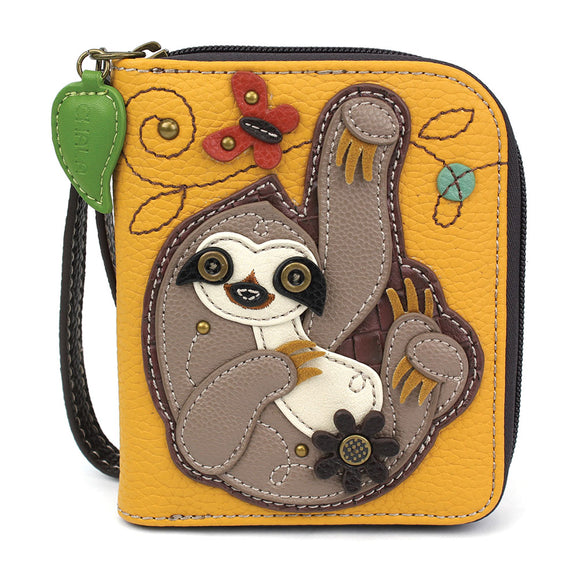 Sloth - Zip Around Wallet