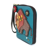 Zip Around Wallet - Buffalo