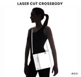LaserCut Crossbody - Charming Charms Lavender Hope Ribbon + HOPE Key Chain