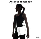 LaserCut Crossbody - Mini Keychain Butterfly Pink