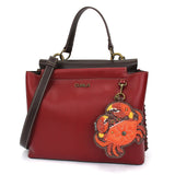 Charming Satchel - Crab Orange