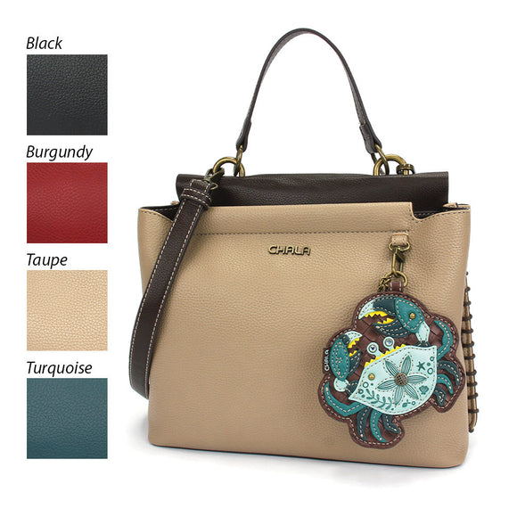 Charming Satchel - Crab Teal