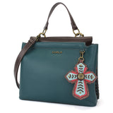 Charming Satchel - Chevron Cross